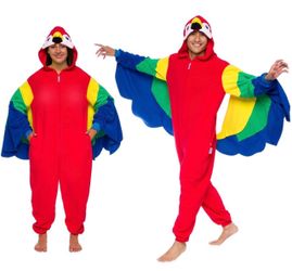Parrot Onesie Costume Adult