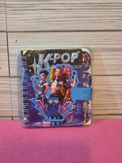 KPop Demon Hunters Huntrix Girls Mini Spiral Notebook