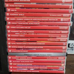 Switch Games For Sell. Individual Prices!