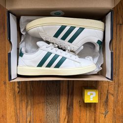 Adidas Green Grand Court 2.0 Cloudfoam Size 9