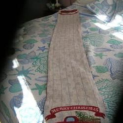 90" x 13" Merry Christmas Table Runner