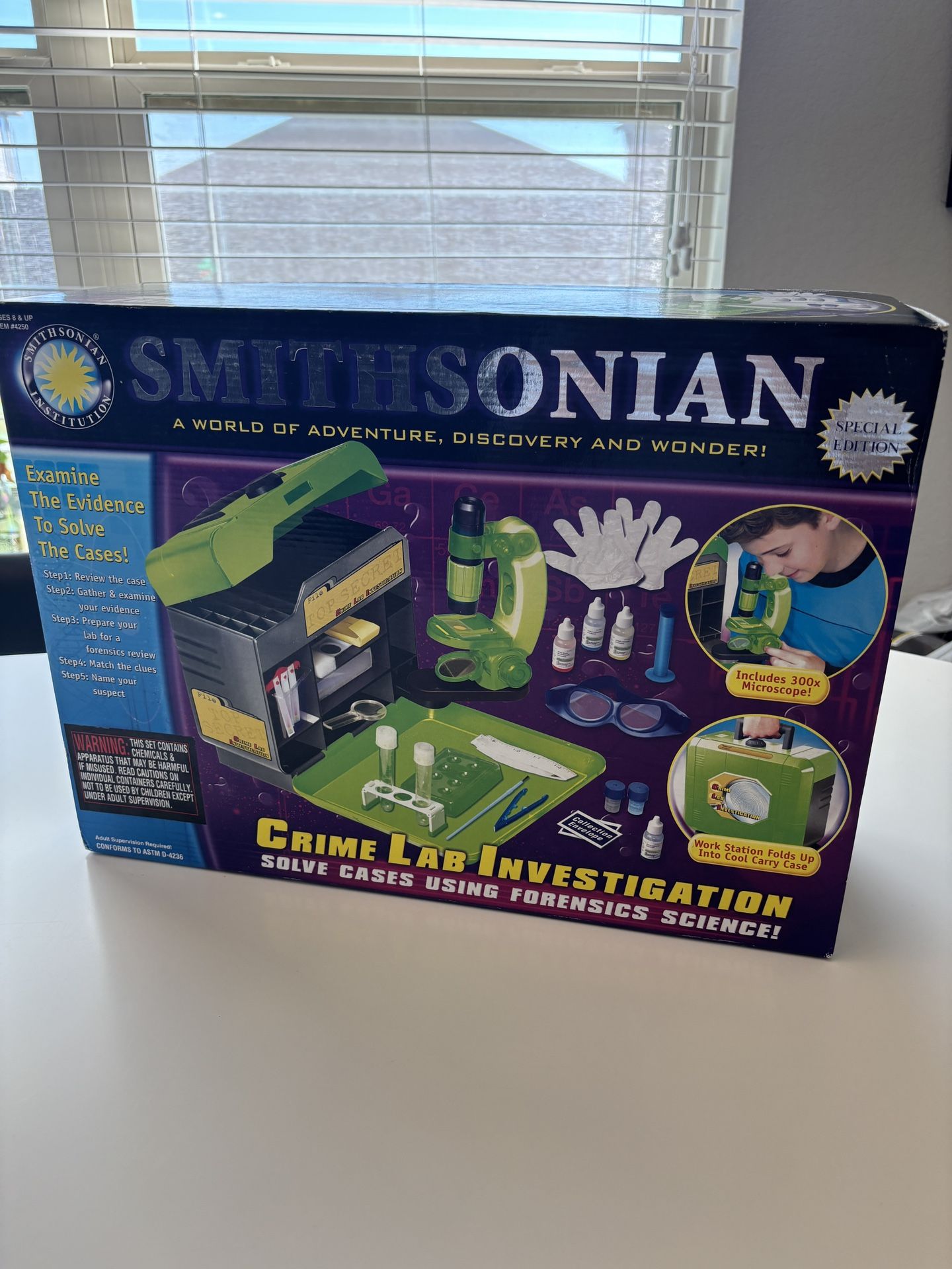 π Smithsonian Crime Lab Investigation Kit β Brand New! π