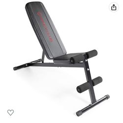 Multi Position Adjustable Weight Bench