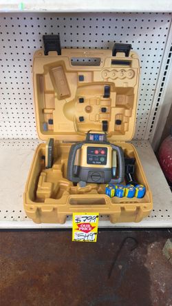 Topcon laser level self-leveling