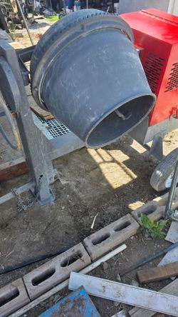 Concrete Mixer 7.5CU honda 8hp ENGINE