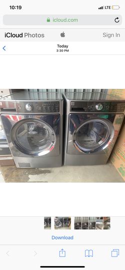 Washer/Dryer Set Brand New