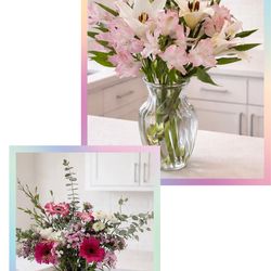 Fresh flower bouquets