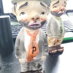 Hobo Salt Pepper Shakers Made In Japan 