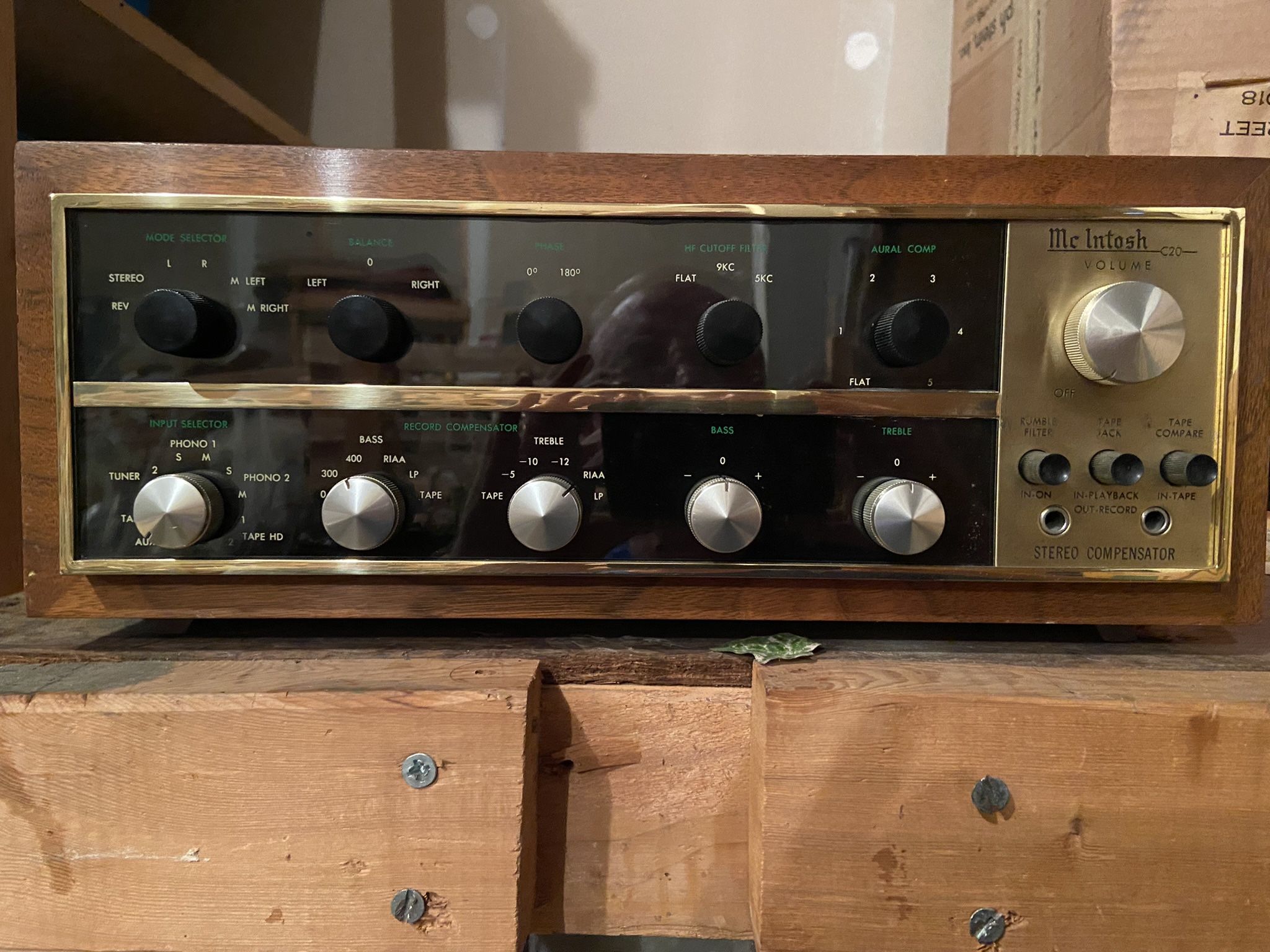 McIntosh C-20 pre Amp
