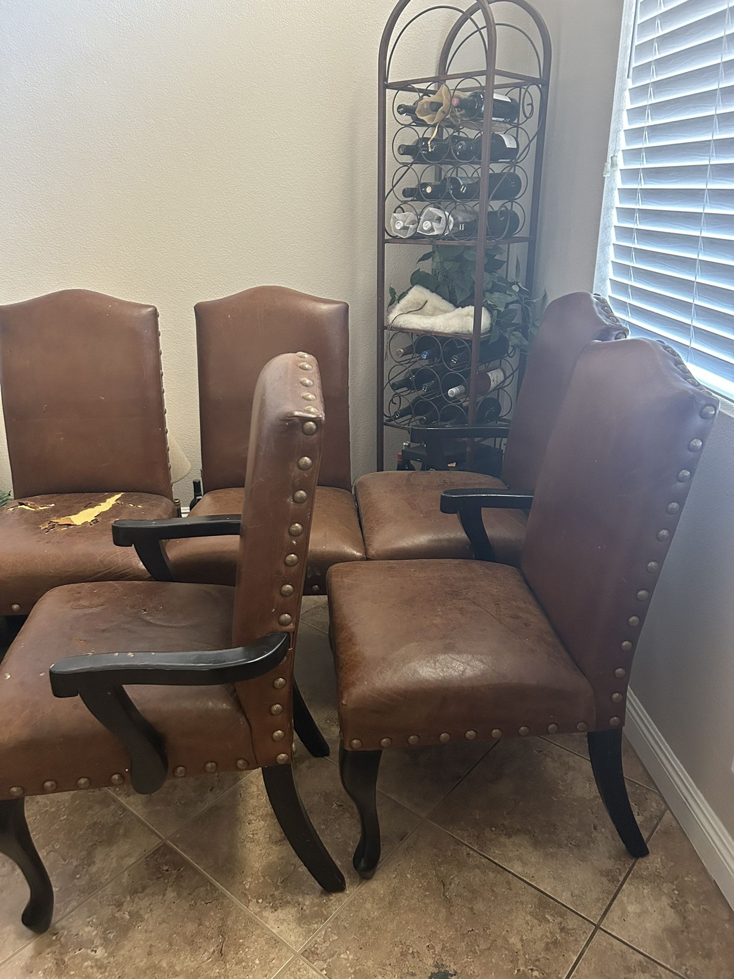 Six Dining Chairs- Free