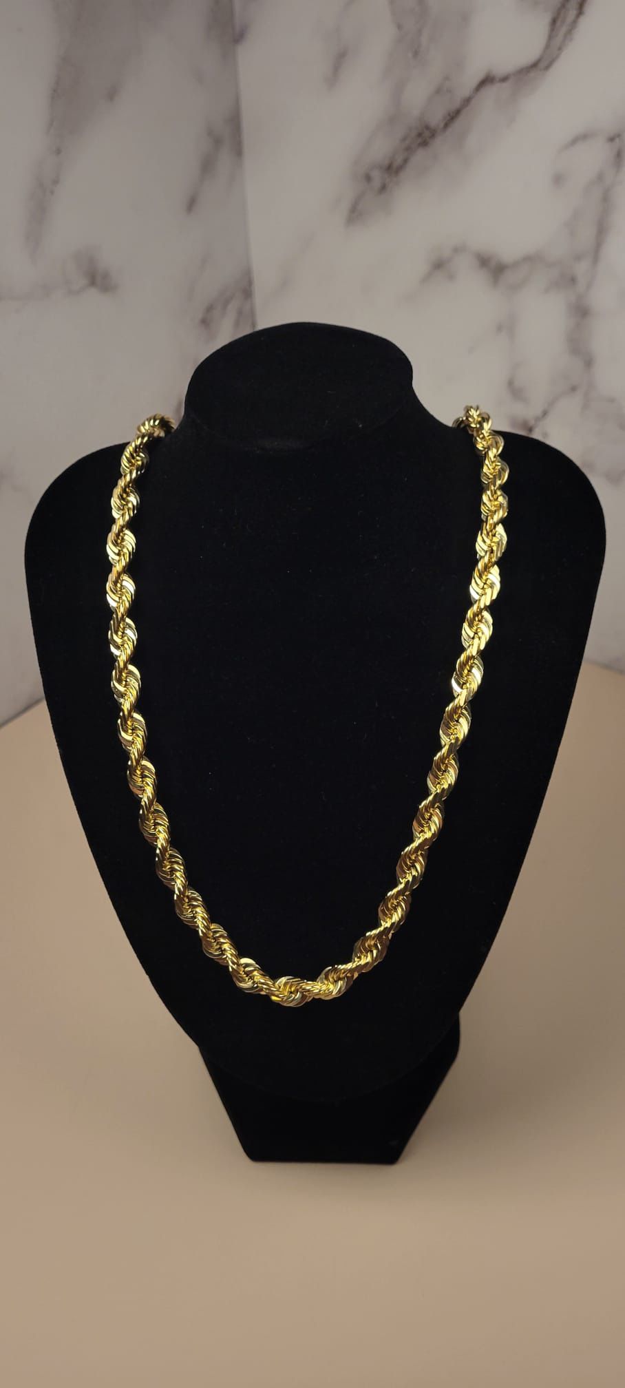 ๐ฅ๐ฅSolid 10KT Yellow Gold Rope Chain๐ฅ๐ฅ