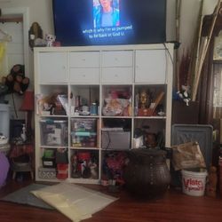 Kallax Shelving W/ 4vDrawers & 2 Doors MOVING SALE