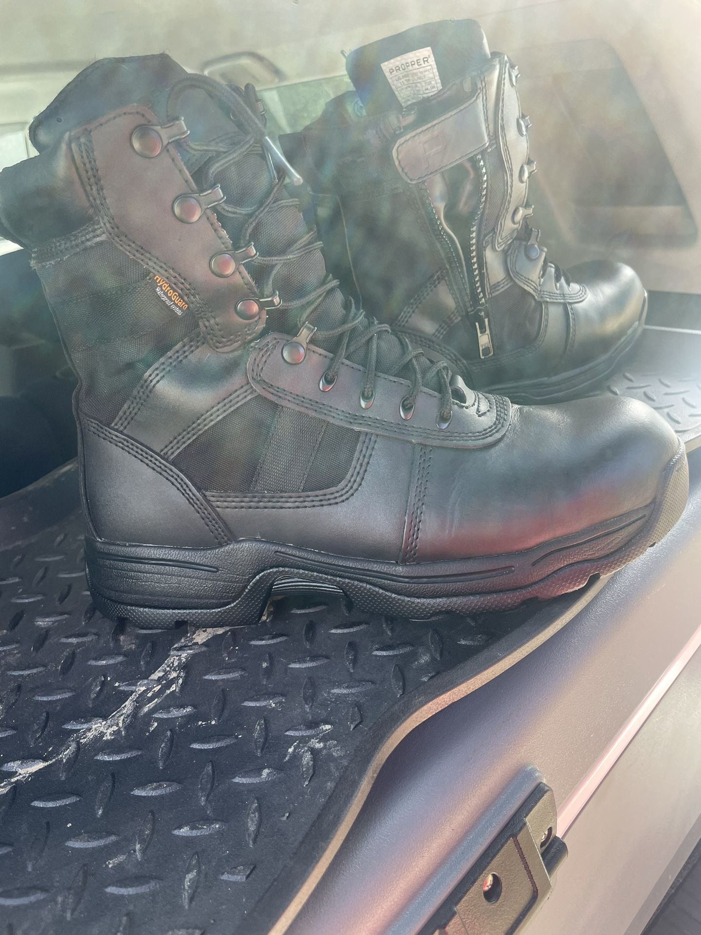 Steel Toe Boots Security/Tactical L