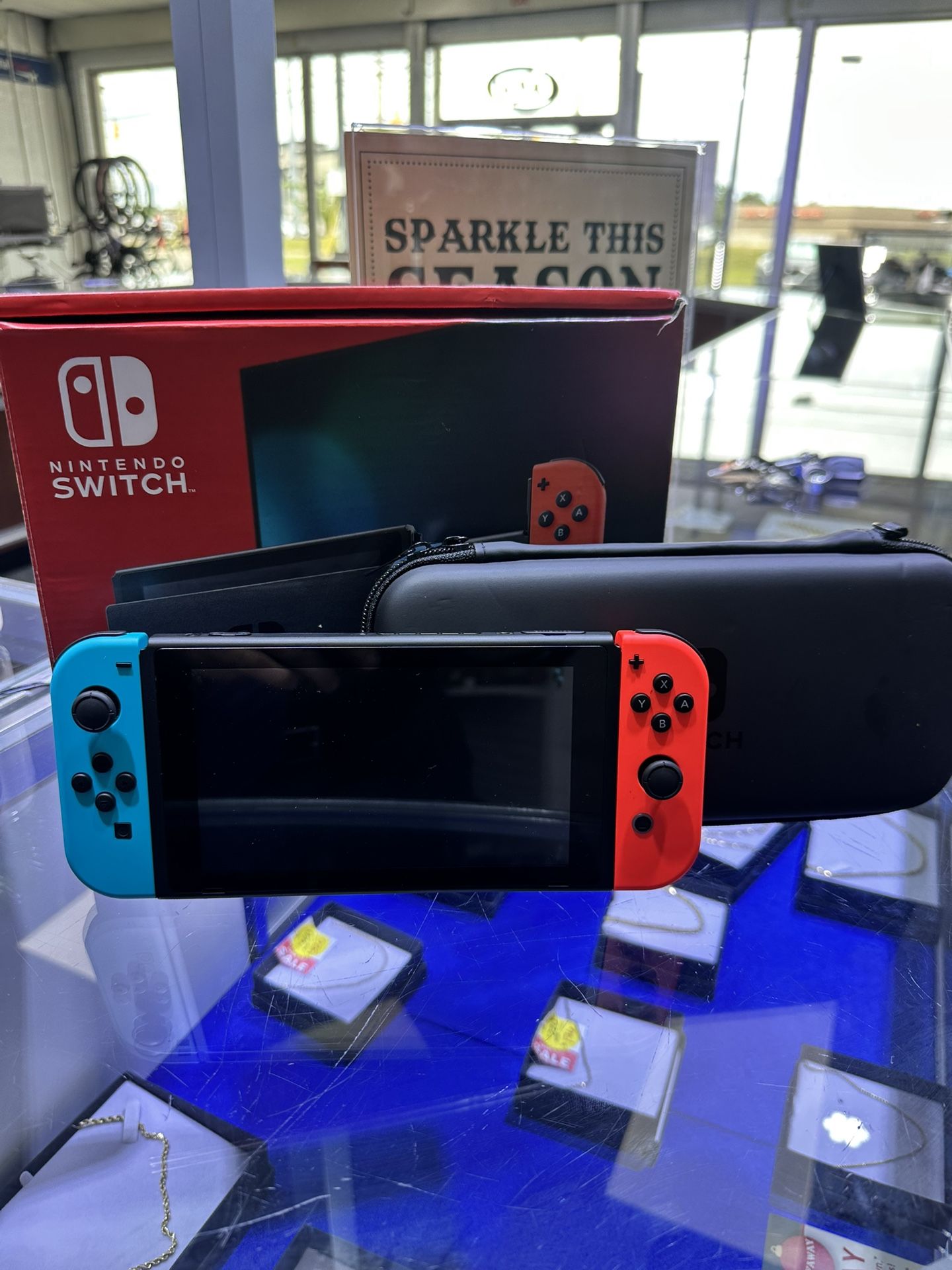 Nintendo Switch With Box