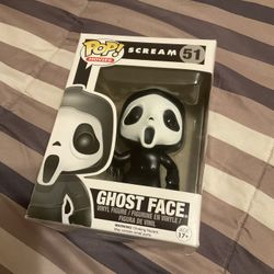 Ghost Face from Scream horror Funko pop