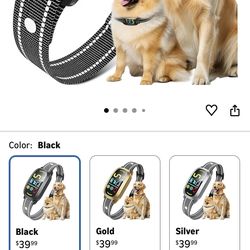 Dog bark collar control