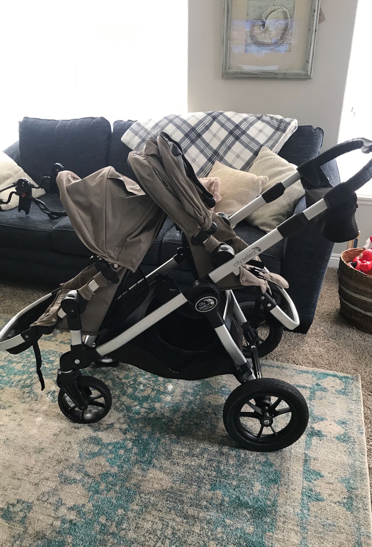 City select double or single stroller