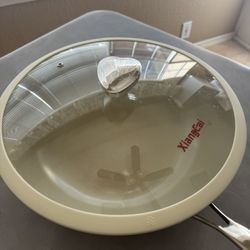 Ceramic No-coating Nonstick Deep Sauté Pan