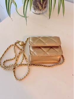 Gold Belt Bag