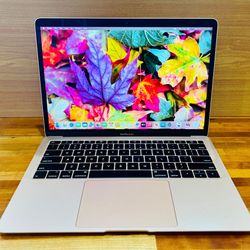  MacBook Air 13” 2018 1.6Ghz i5 8GB RAM 128GB SSD Rose Gold color