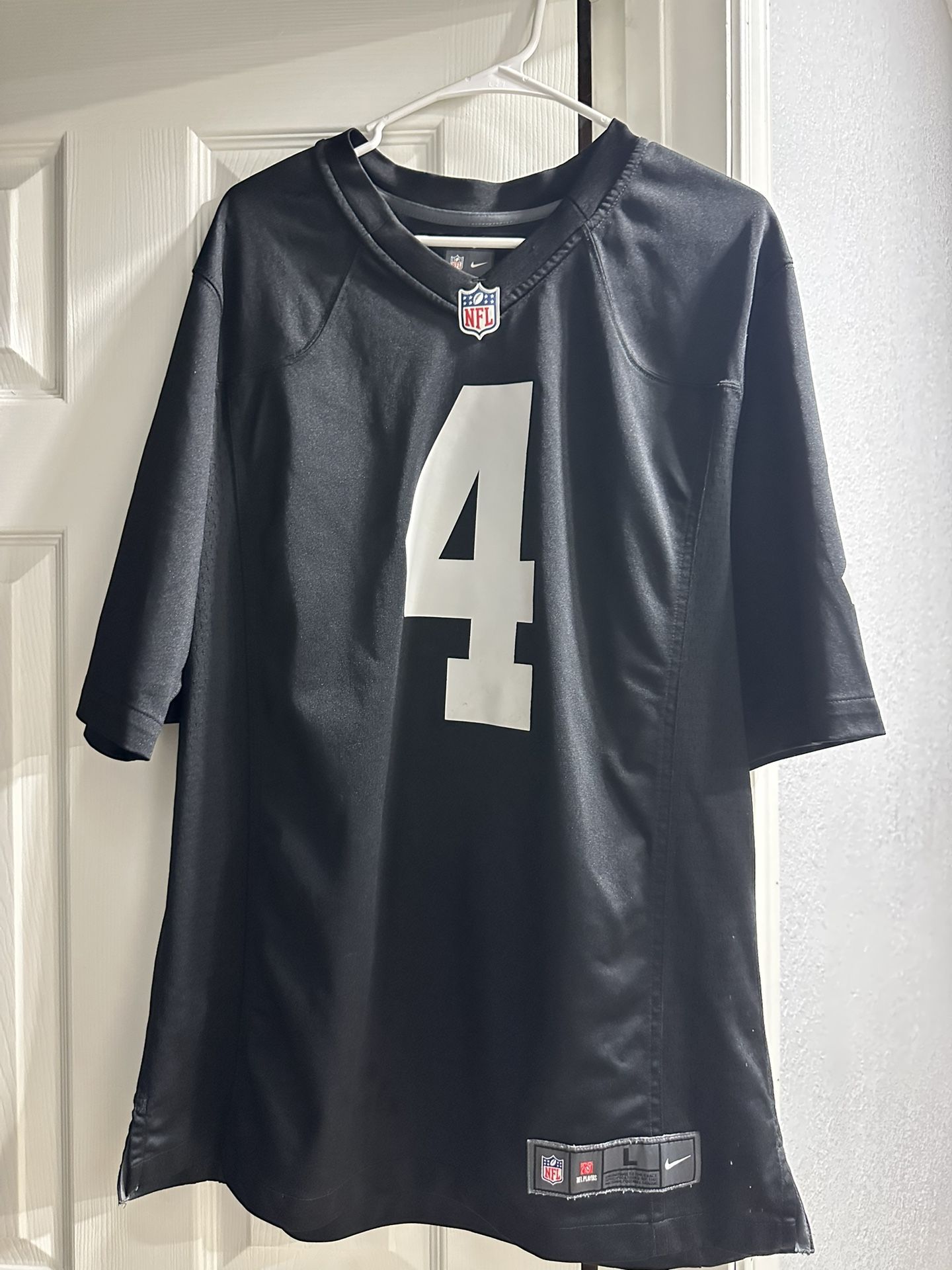 Derek Carr Raiders Jersey