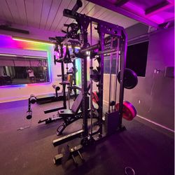 BRAND NEW SQUAT RACK SMITH MACHINE HOME GYM FITNESS RACK - FREE DELIVERY