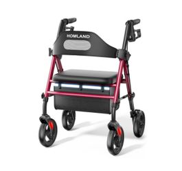 HOMLAND Foldable Rollator Walker Phoenix Available at your pick-up