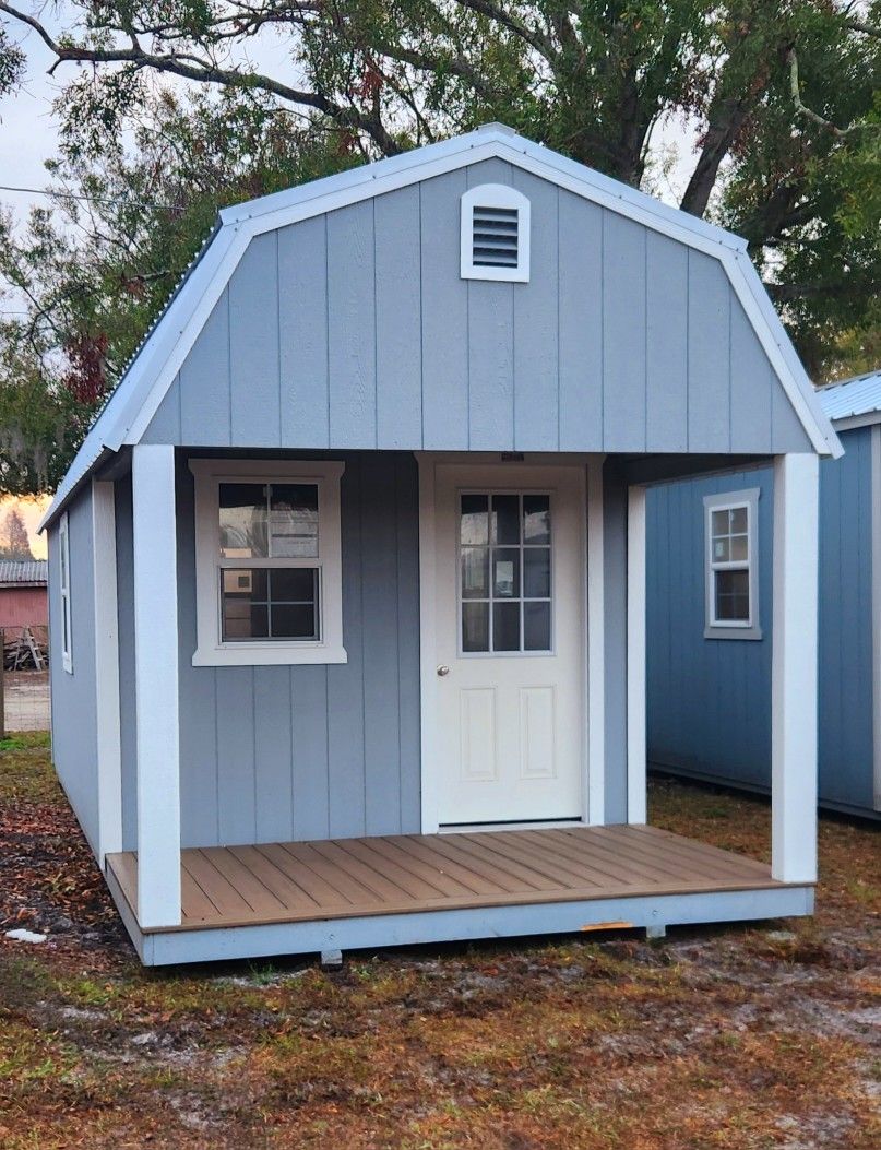 10x24 Lofted Barn Cabin