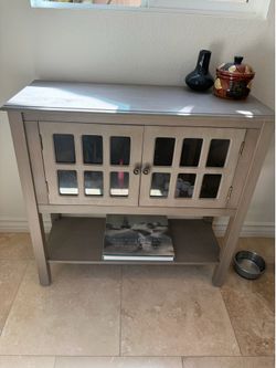 Taupe Cabinet