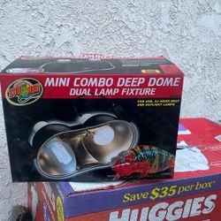 Zoo Med Double Reptile Lamp 