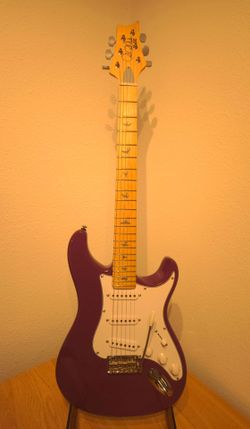 PRS SE Silver Sky guitar - Summit Purple