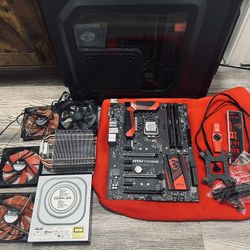 Pc Black And Red Fans And More