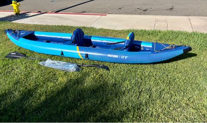 Quest Patoka 12’8” Inflatable 2-Person Kayak – Complete Set