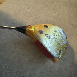 Ping Zing Blonde Karsten 3 Wood w/custom Grip