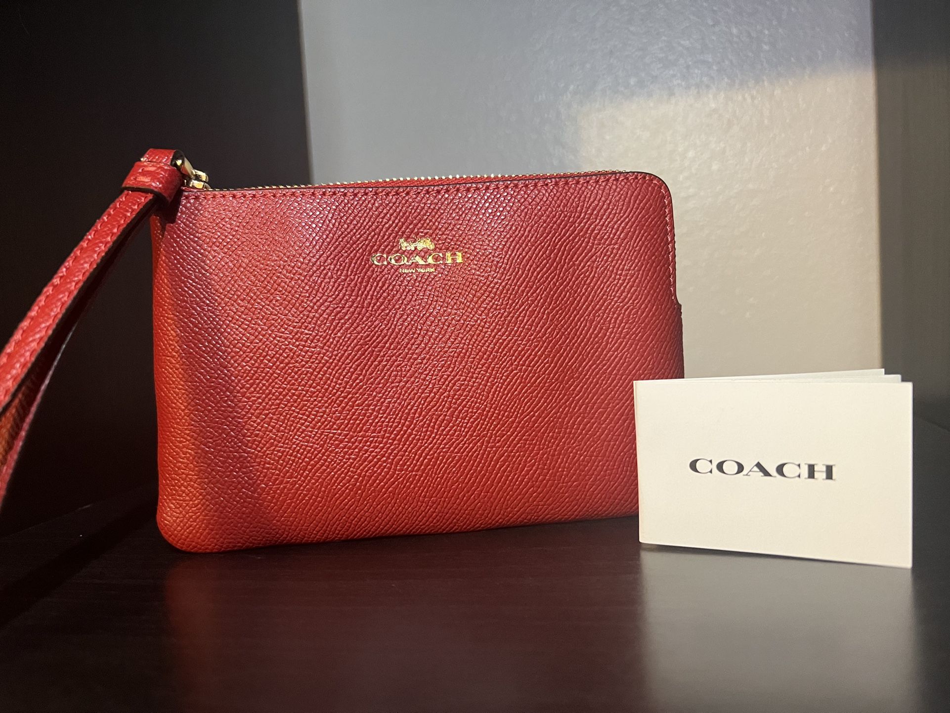 Small Red Wallet / Small Pouch