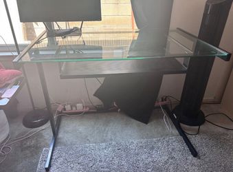 Glass Desk