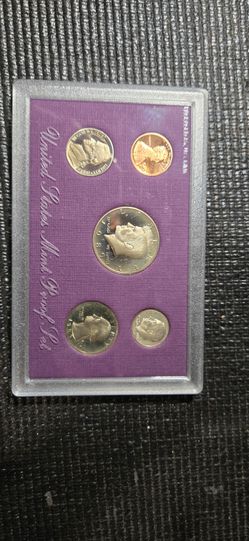 United States Mint Proof Set 1989