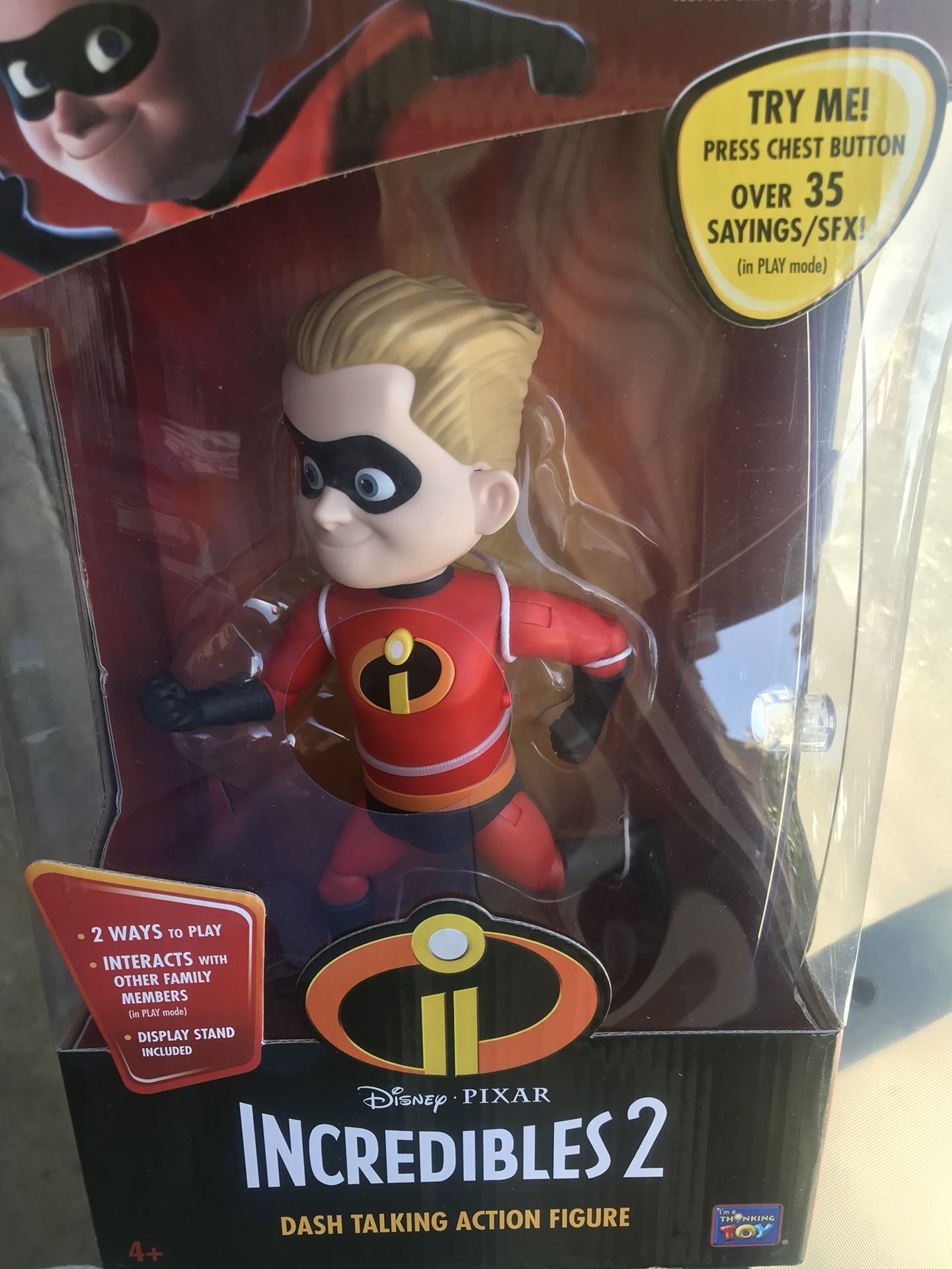 Dash talking on sale action figure