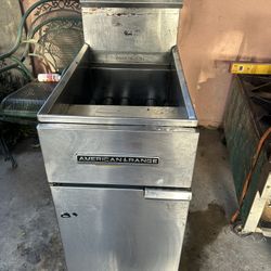 Stainless steel fryer machine, commercial
