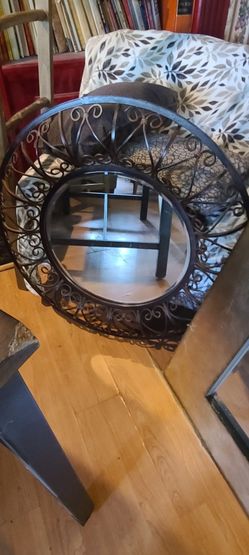 3 Foot Round Mirror, Heavy