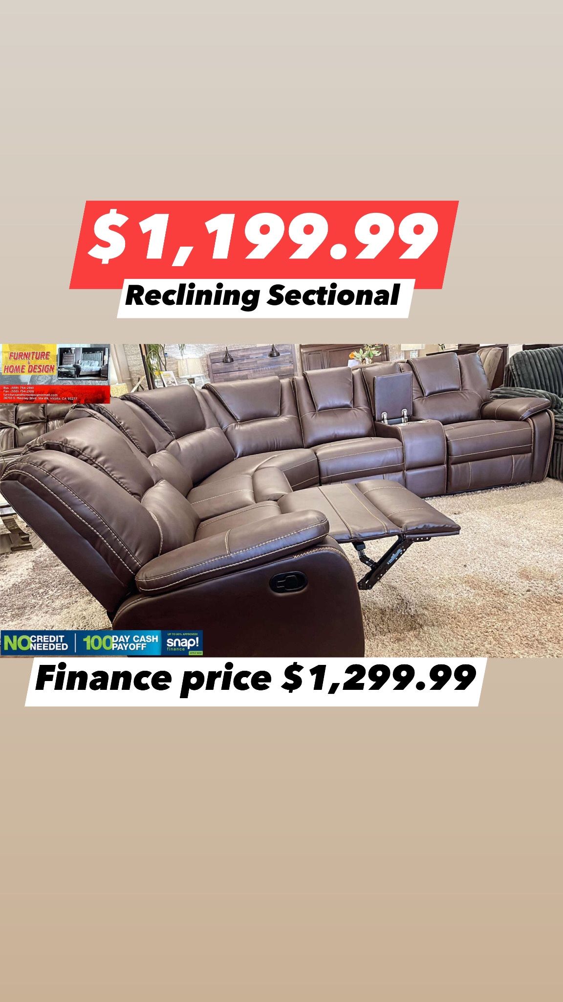Reclining Sectional