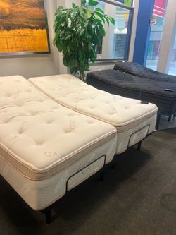 🔥Saatva HD split king adjustable set $1799🔥