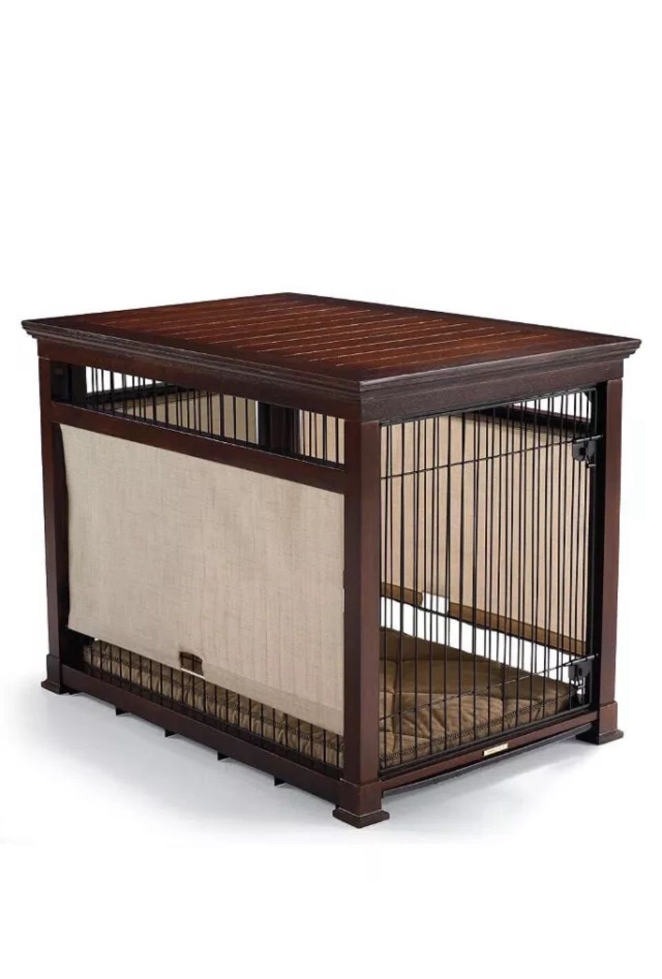 Dog Crate Wooden luxury Frontgate