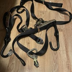 Q’Straint Wheelchair Tie Down Belt Strap x3 Straps