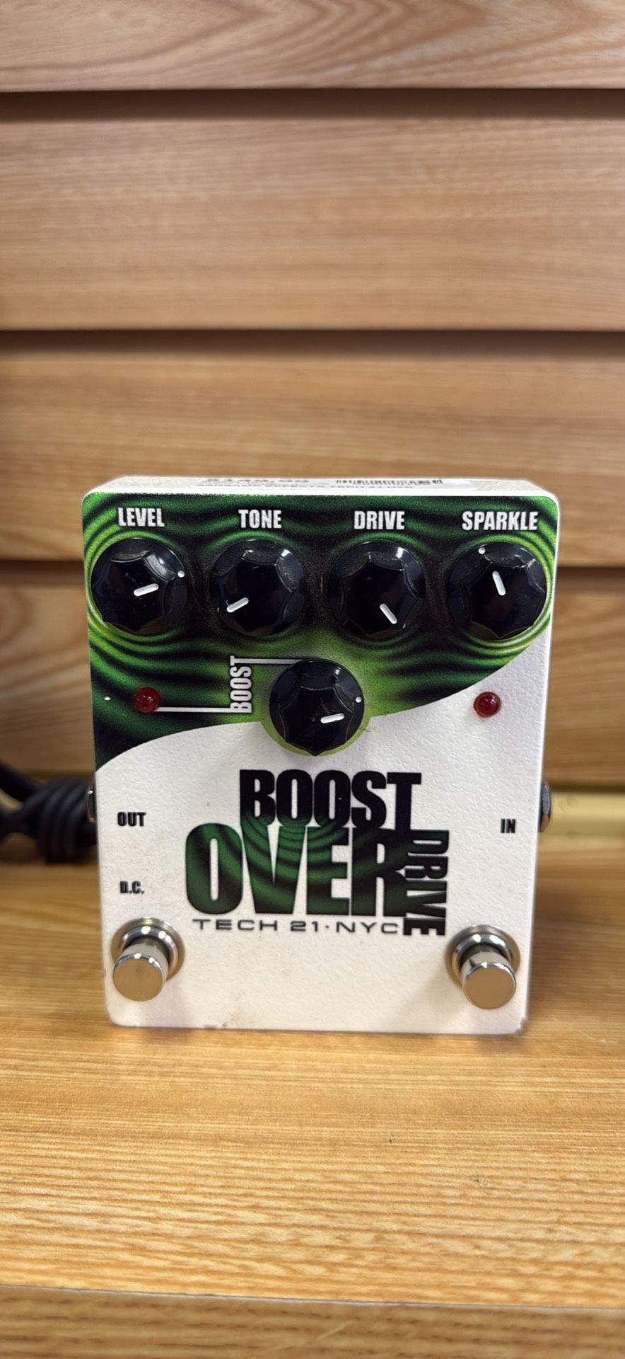 Tech 21 NYC Boost Over Drive Effects Pedal