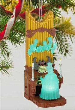 Hallmark 2023 Victor Geist Disney Haunted Mansion Ornament Light & Sound In Hand