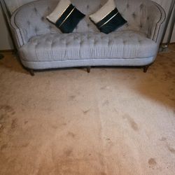 Gray Tuftted Sofa