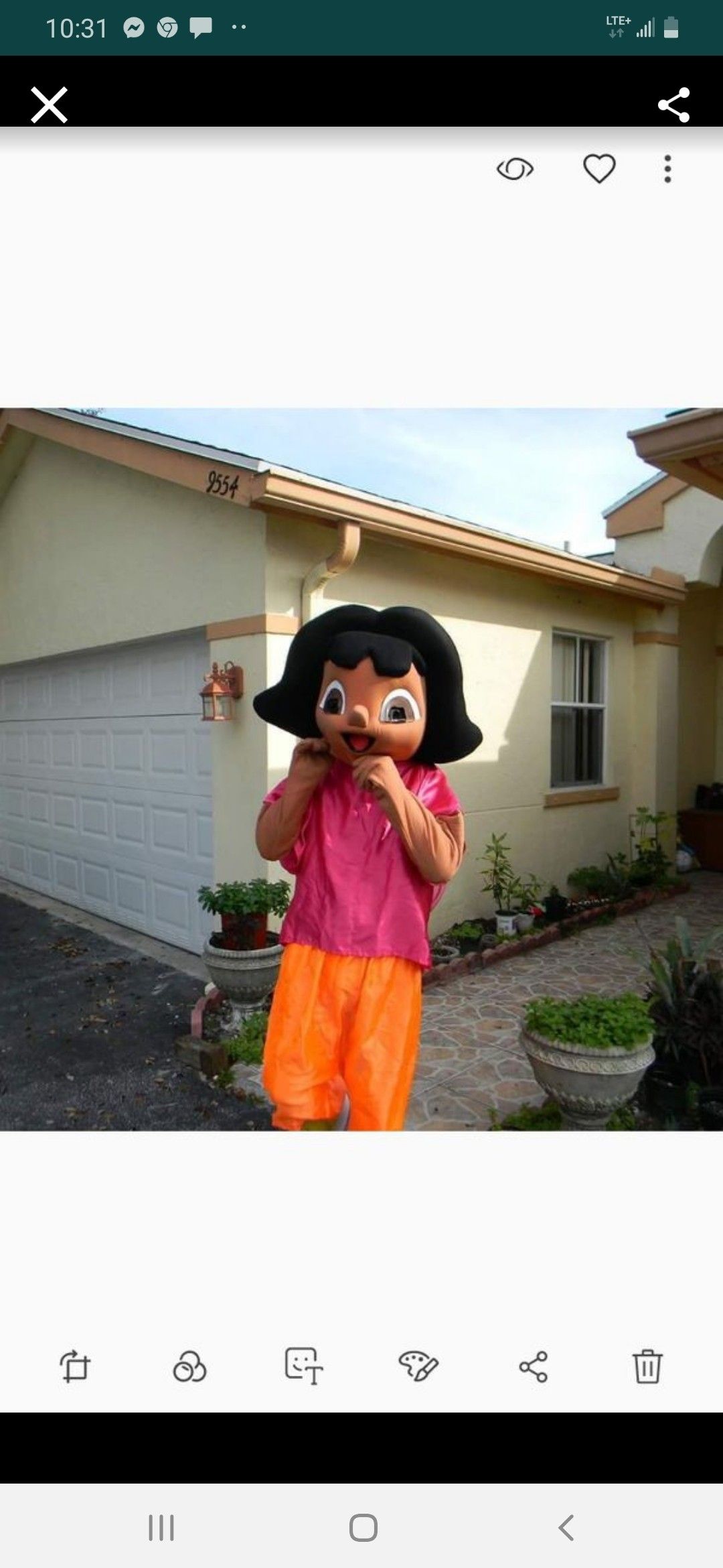 Adult Dora custom