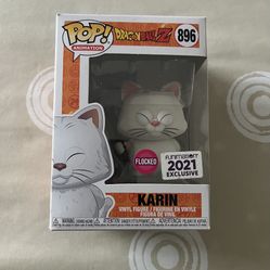 Funko Pop! 896 Dragon Ball Z Karin Flocked Funimation Exclusive