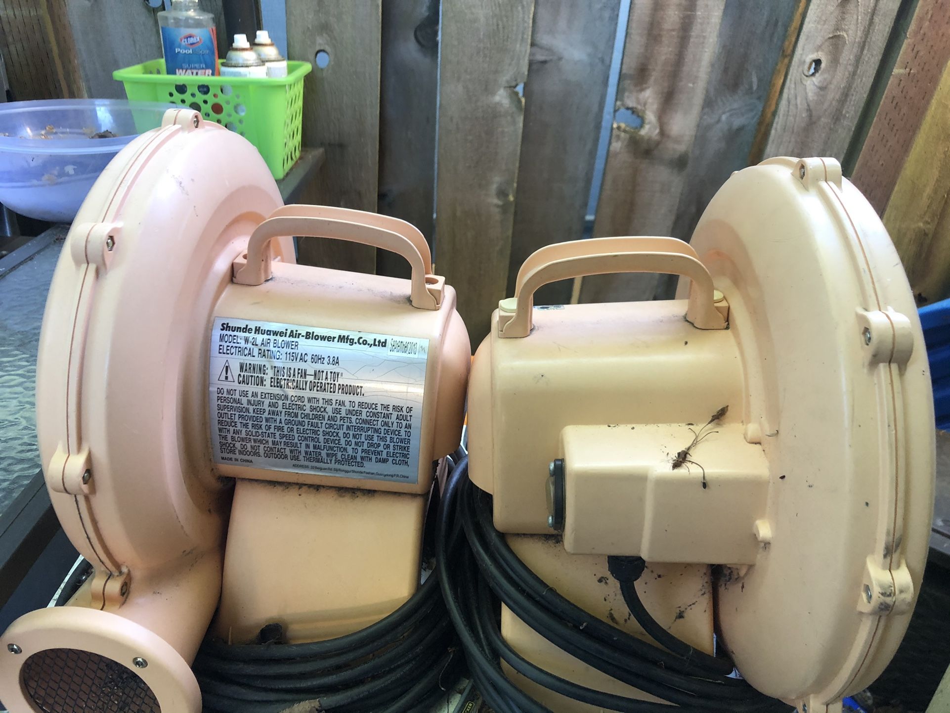 Bouncy House Pumps